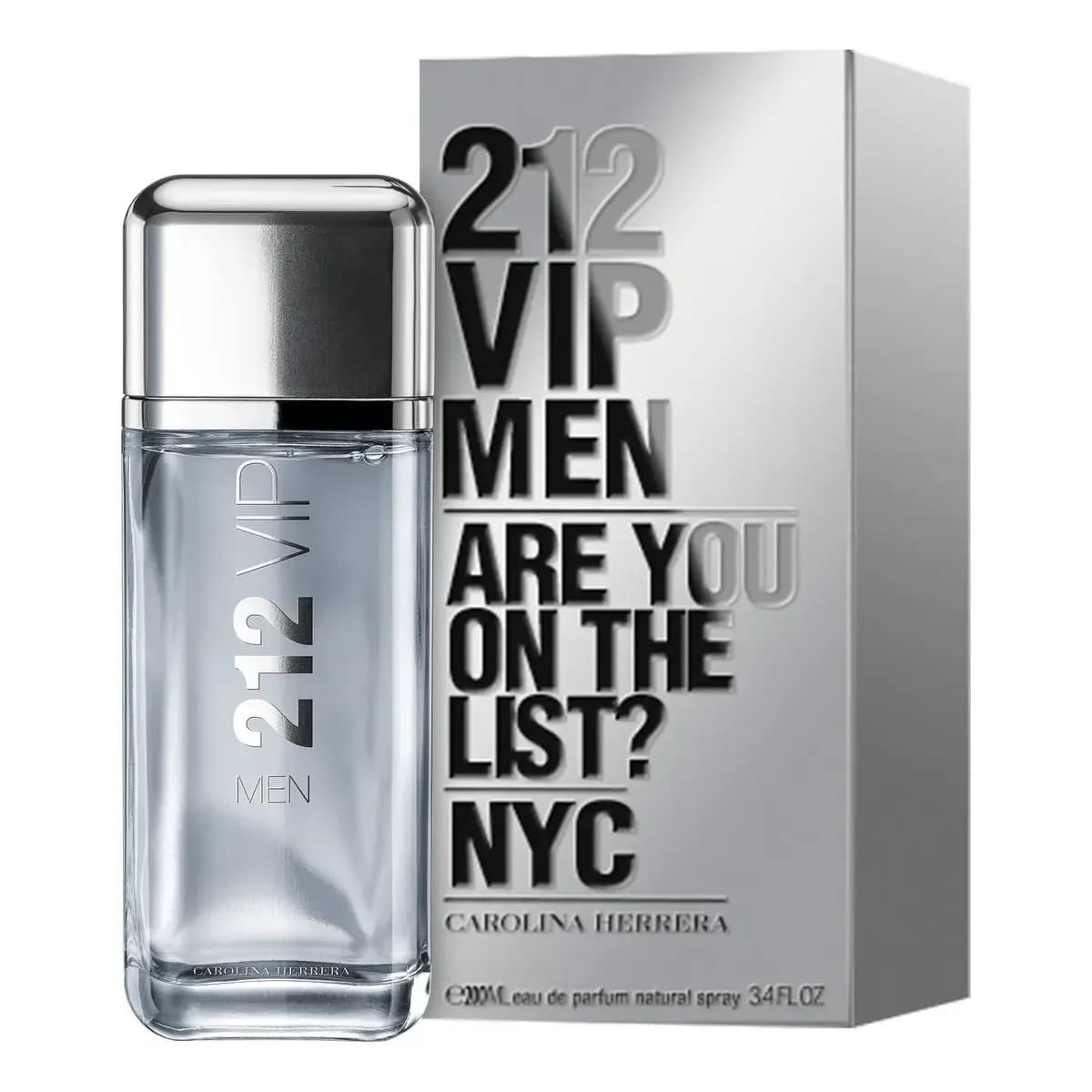 Perfume 212 Vip Men Edt Masculino 200ml Carolina Herrera