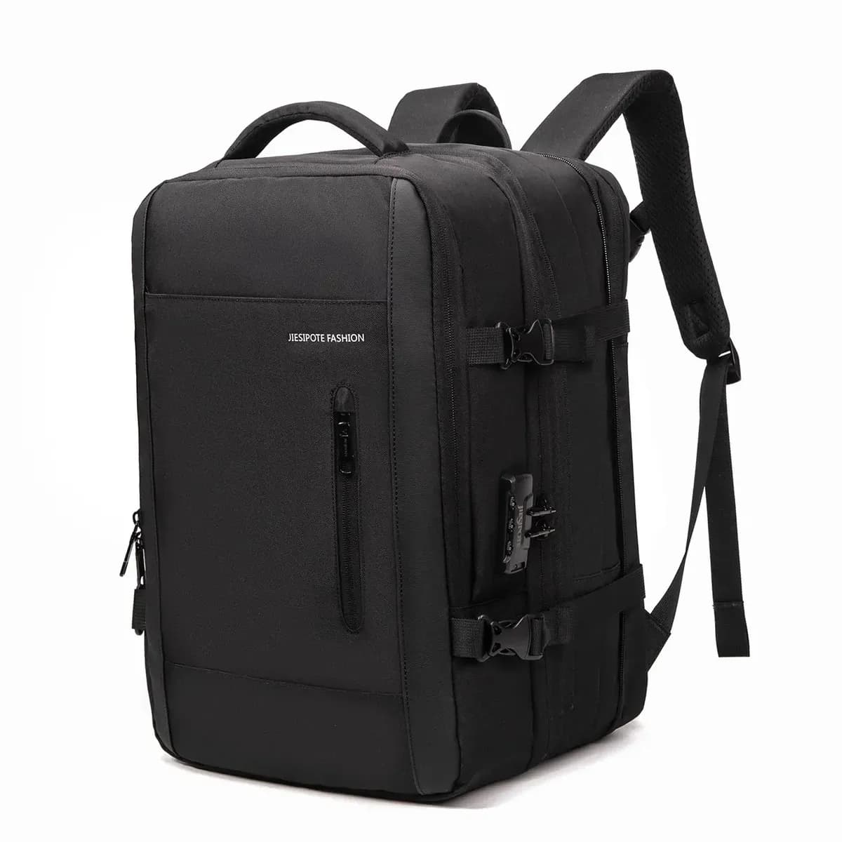 Mochila Para Notebook Impermeável com Porta USB e Senha Para Homem