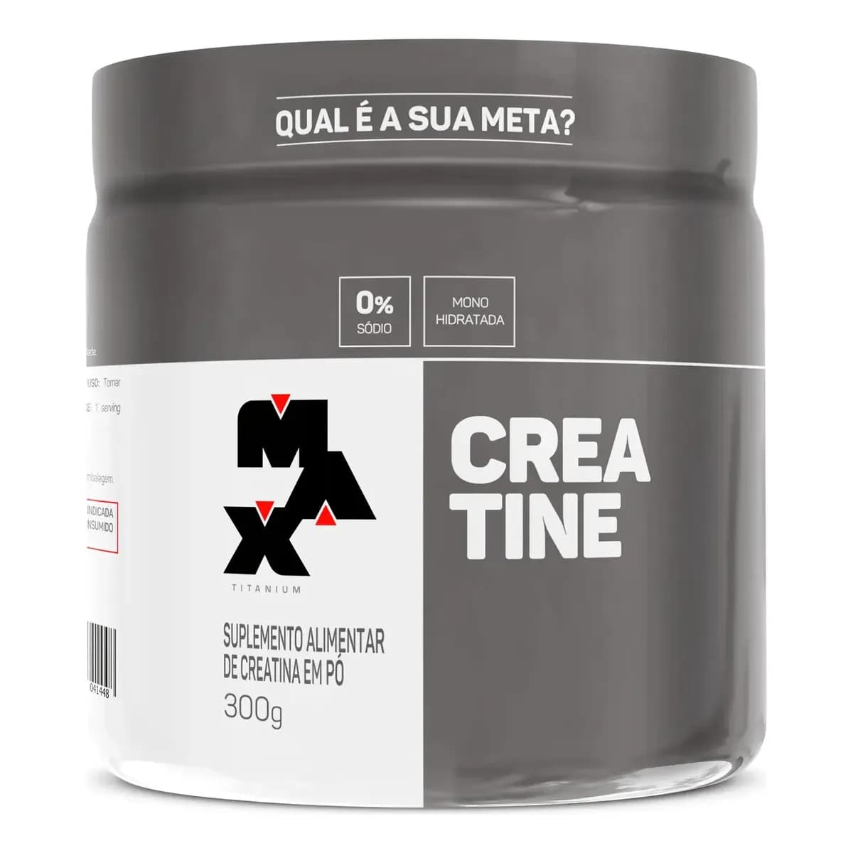 Creatina 300 Gr Max Titanium Sabor Sem sabor Creatina Monohidratada