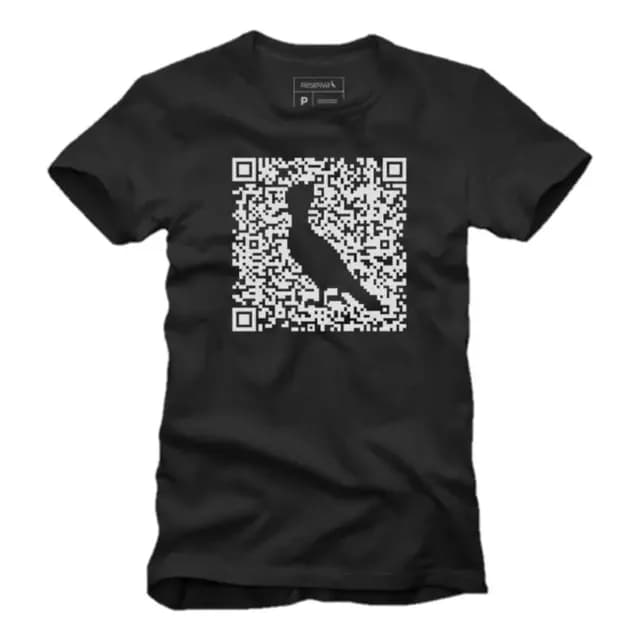 Camiseta Básica Greenk Qr Code Leve Conforto Reserva