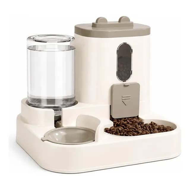 Comedouro Alimentador Bebedouro Automatico Pequeno Caes Gato