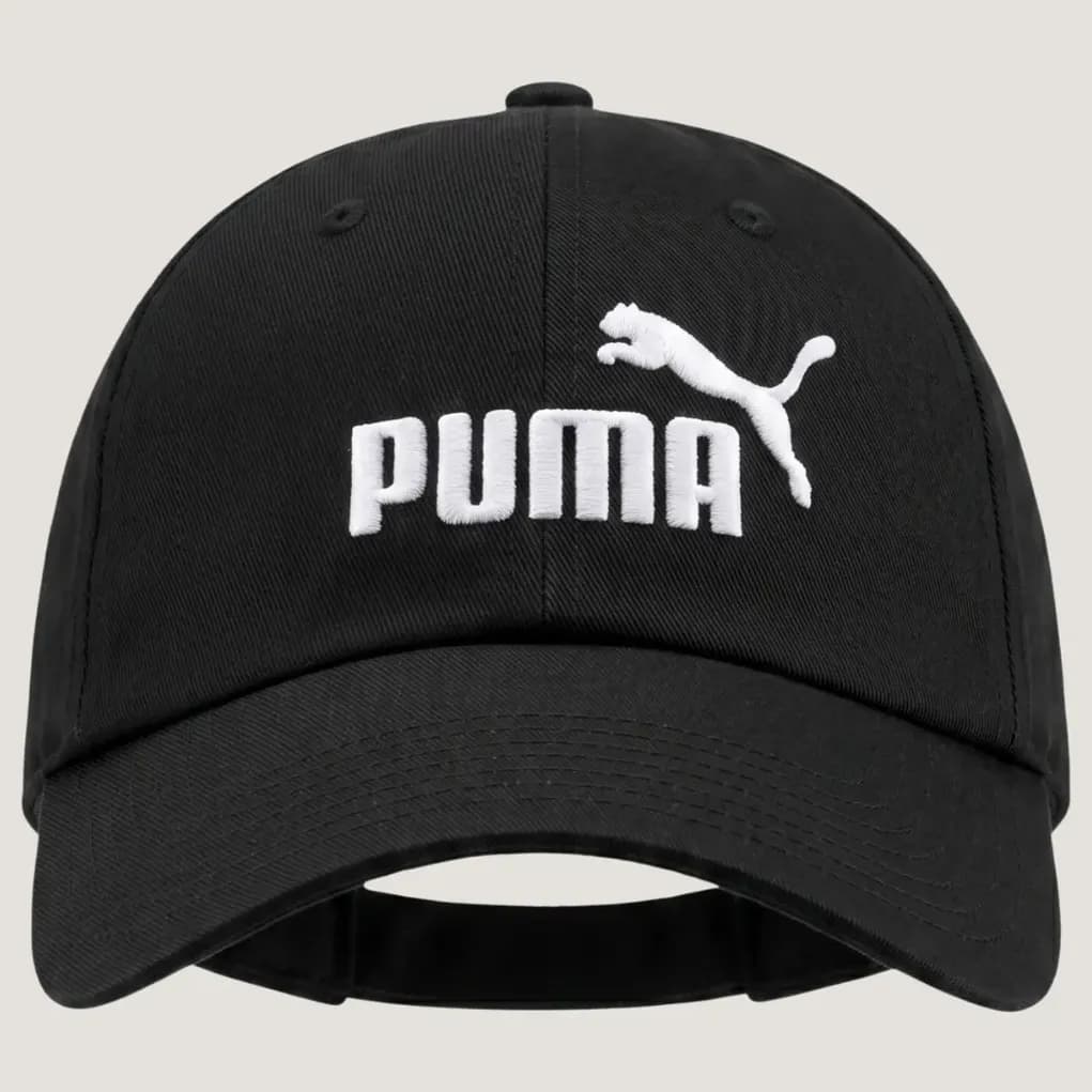 Boné Masculino E Feminino Ess No.1 Logo Baseball Puma Preto Único Liso