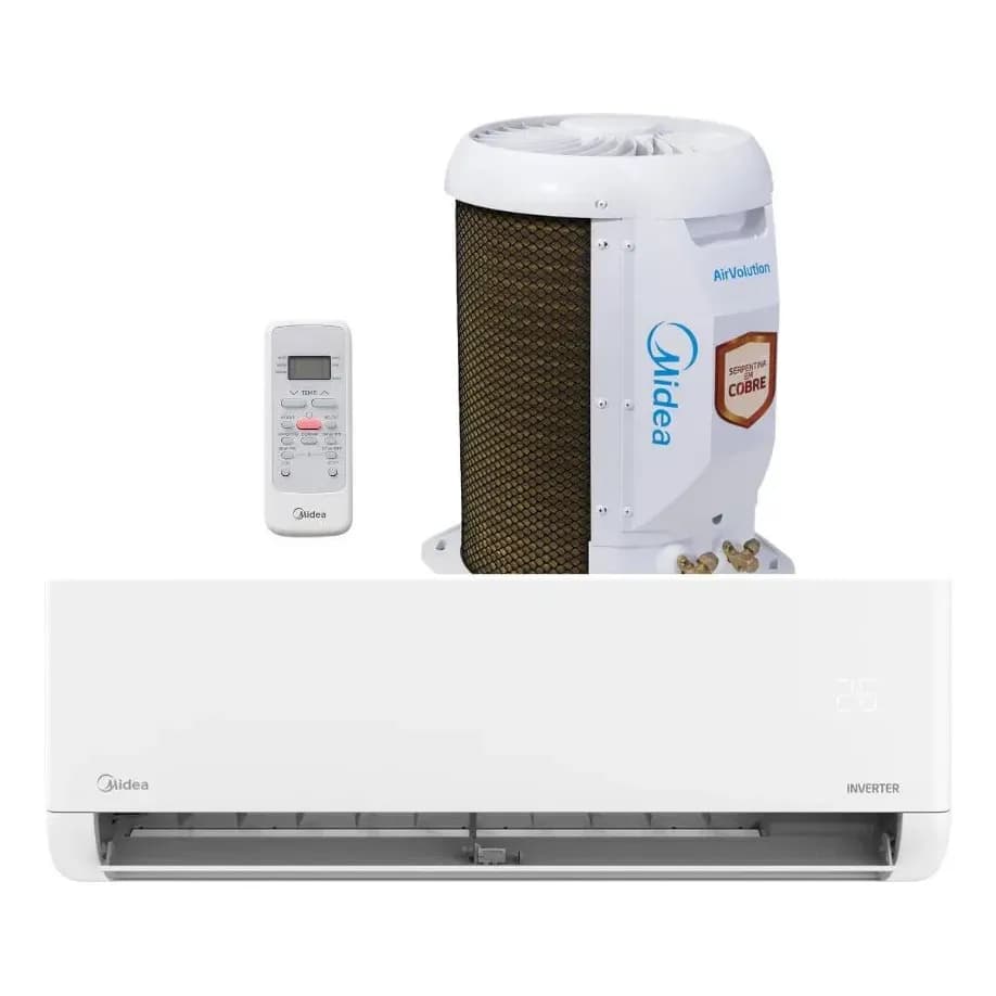 Ar-condicionado Split 22.000 Btus Inverter Lite Frio Midea Branco