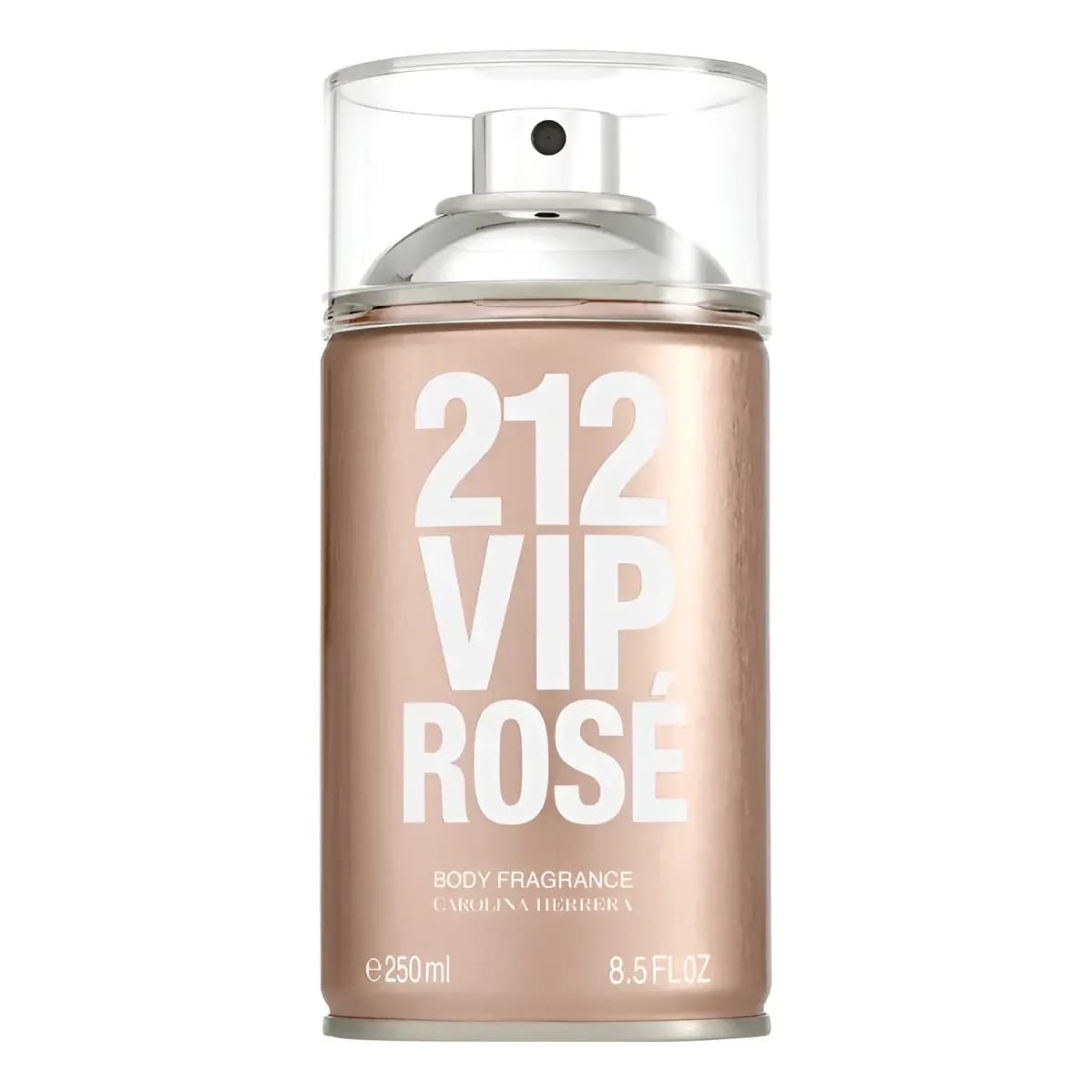 Body Spray Carolina Herrera 212 Vip Rosé Feminino 250ml - Body Splash de longa fixação