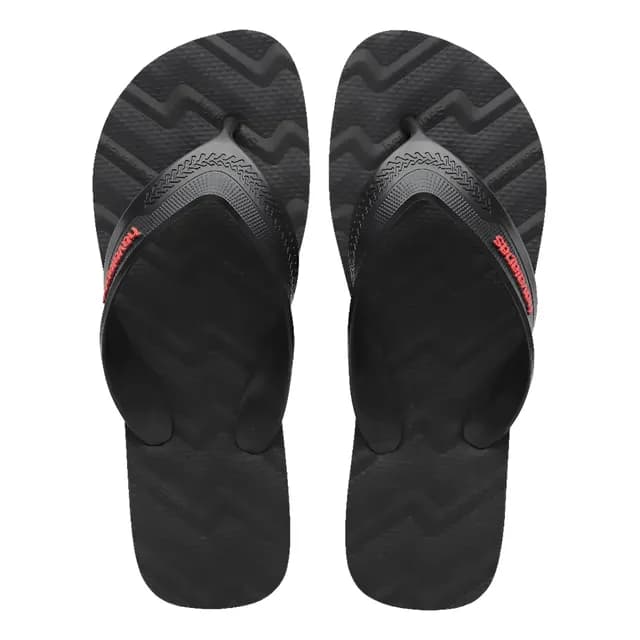 Chinelo Havaianas Masculino Track Waves Lançamento Preto
