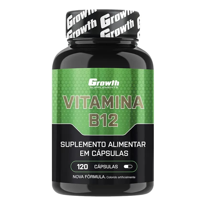 Vitamina B12 120 cáps. Growth Supplements