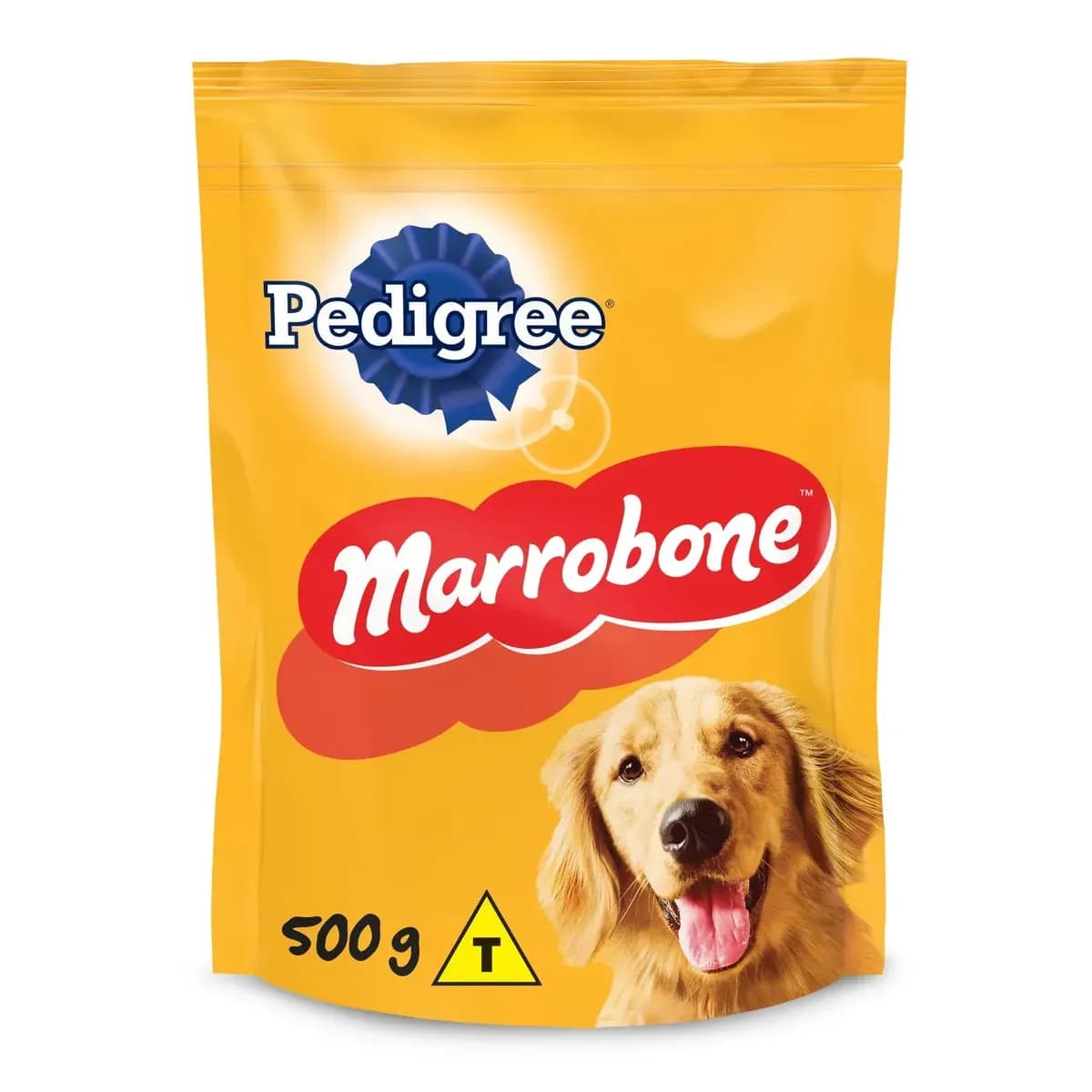 Petisco para Cães Adultos Recheio Carne Pedigree Marrobone Pouch 500g