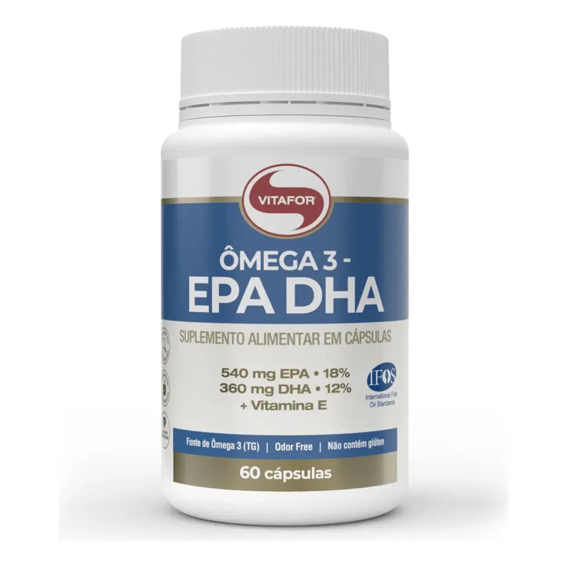Suplemento Ômega 3 Epa Dha 60 Cápsulas Vitafor