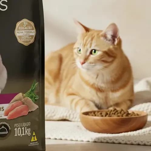 Ração Golden Premium Especial Gatos Adultos Castrados Frango 10,1kg