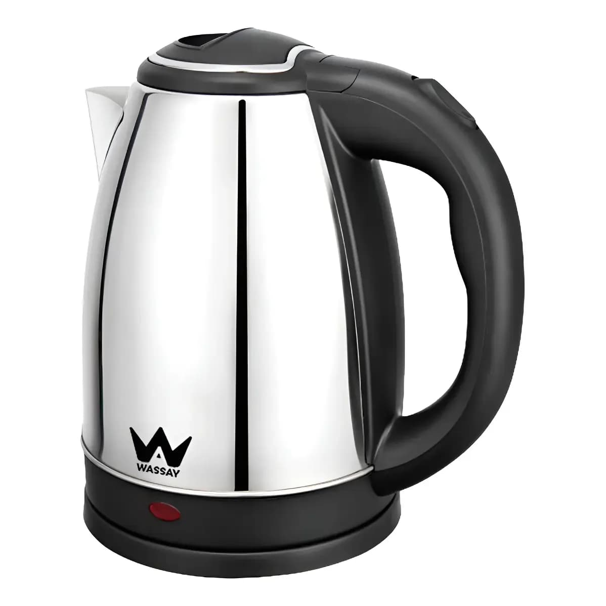 Chaleira Elétrica Inox 1.8l Automática 110v Wassay Prateado