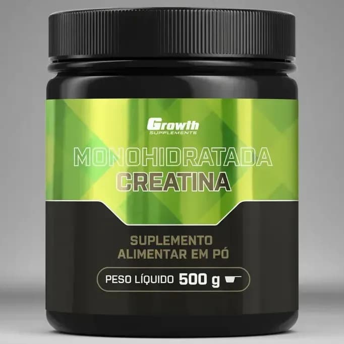 Creatina Monohidratada 500g em Pó (Growth)