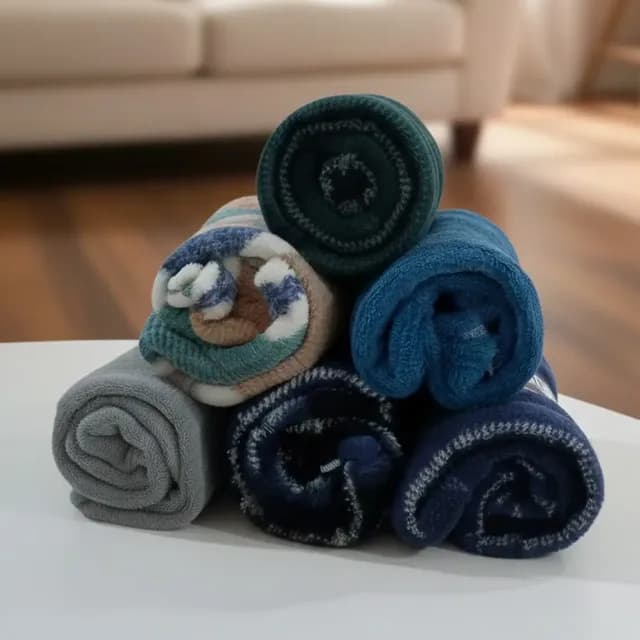 Kit 5 Cobertas Mantinha Pet 1,10x0,90cm Macia Lavável