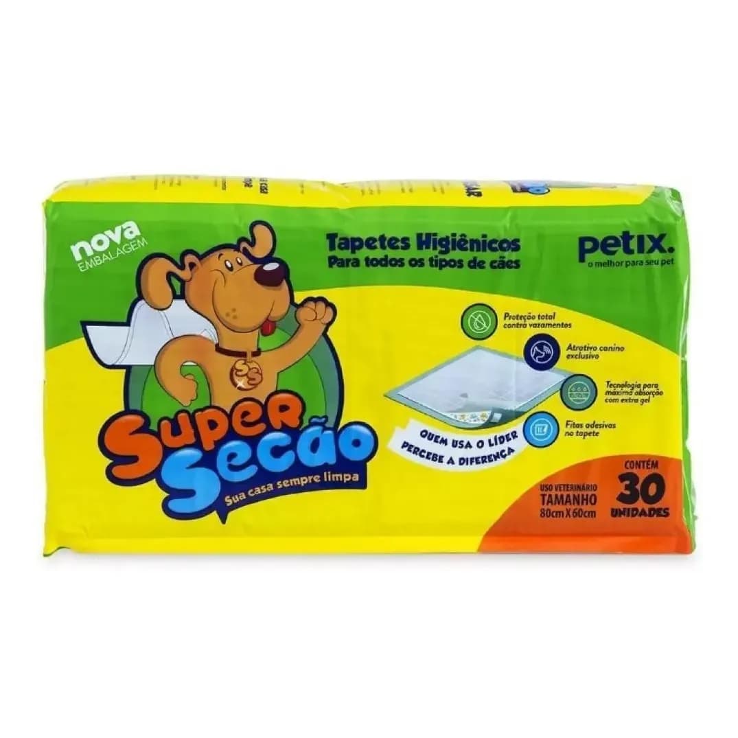 Tapete Super Secao 30 unidades 80x60