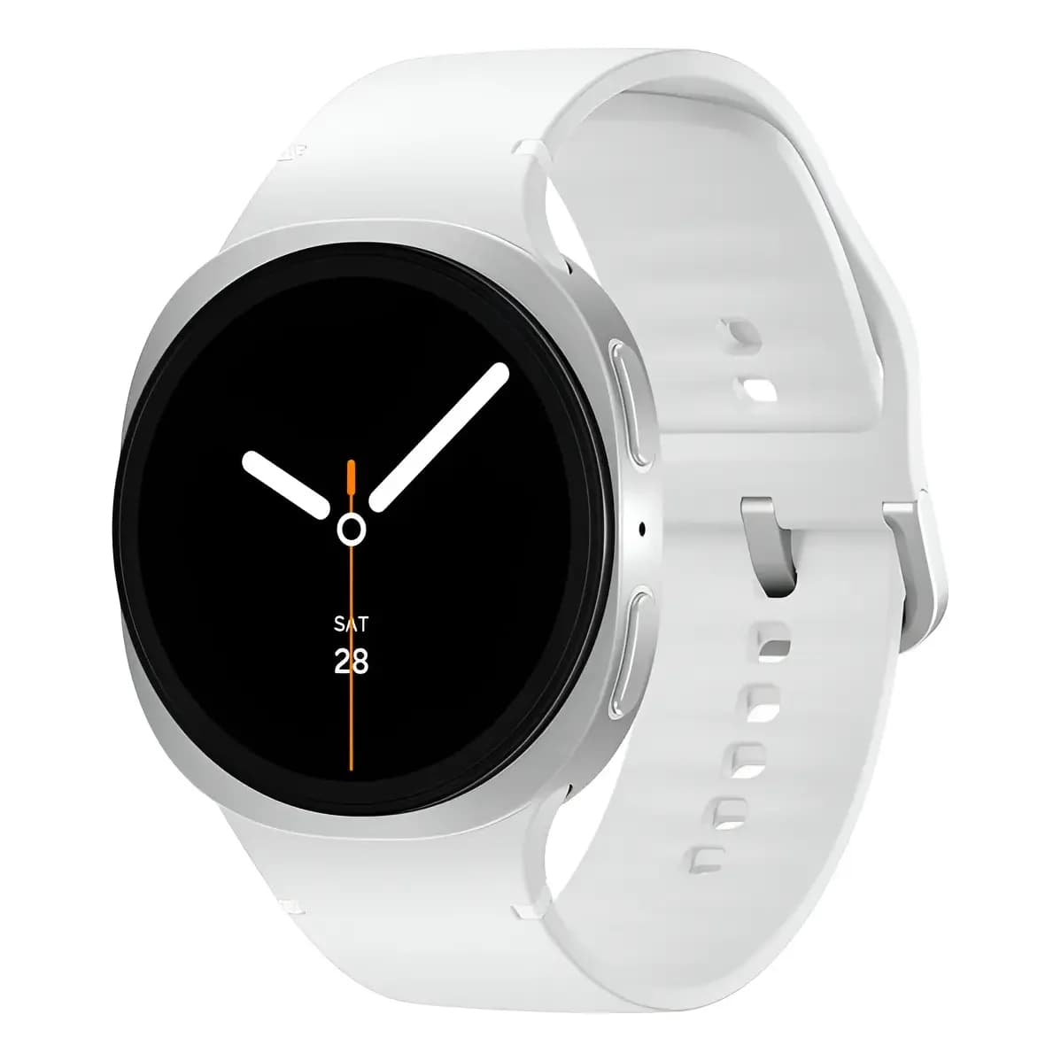 Samsung Galaxy Watch8 Smartwatch 40mm Lte, Galaxy Ai Caixa Prata Pulseira Prata Bisel Prata