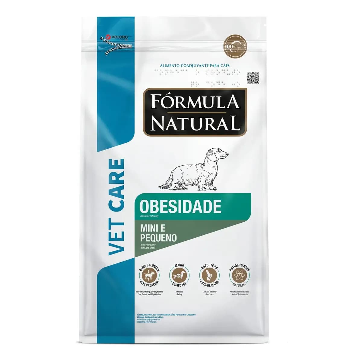 Fórmula Natural Vet Care Fórmula Natural Vet Care Obesidade Portes Mini e Pequeno Cão Adulto Seca