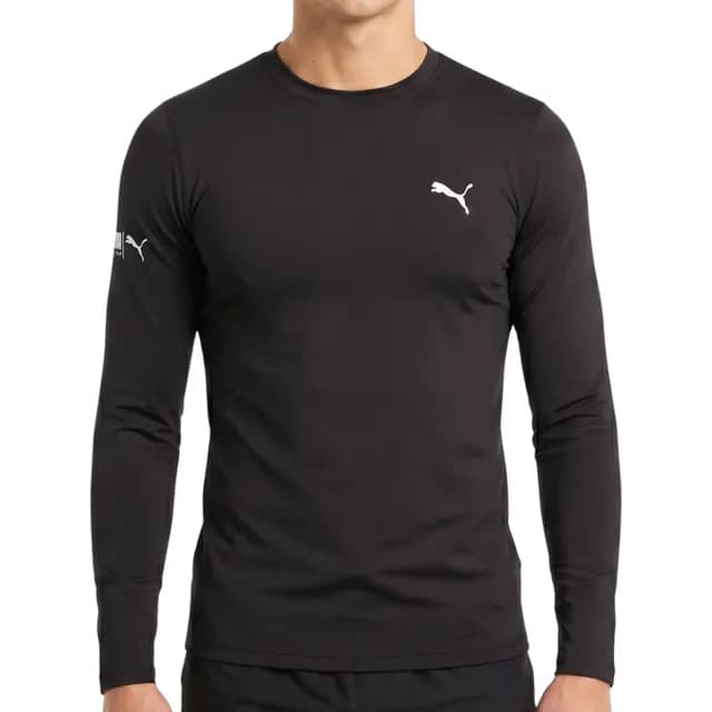 Camiseta Puma Térmica Manga Longa Proteção Uv 50+ Masculina