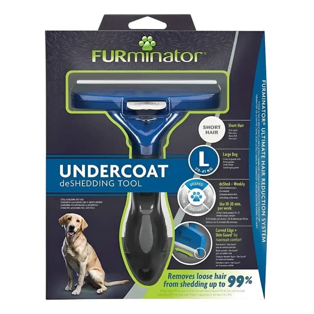 Rasqueadeira Furminator Para Cães Grandes + Brinde