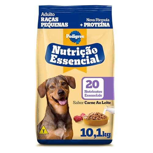 Ração Pedigree Nutrição Essencial Carne Ao Leite Para Cães Adultos 10,1 kg