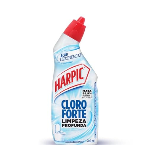 Desinfetante Sanitário Harpic Cloro Forte, 200ml
