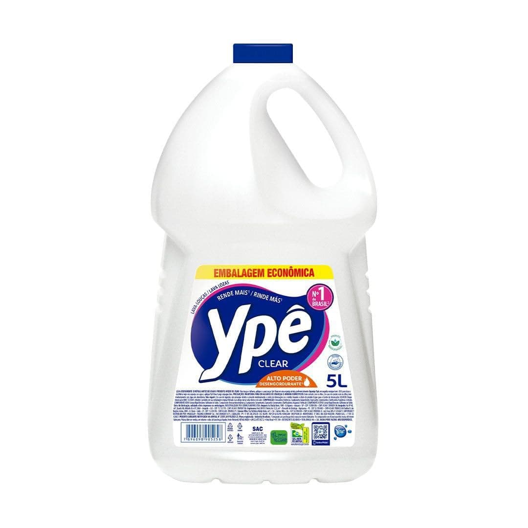 Ypê Detergente Clear 5L