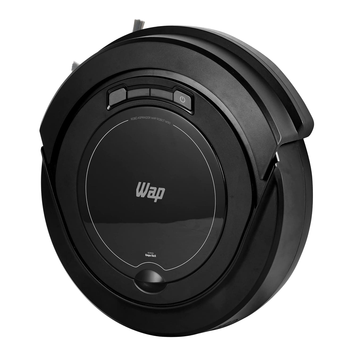 WAP Robô Aspirador Robot W90 3 em 1, 250ml, Bivolt, Sistema Antiqueda