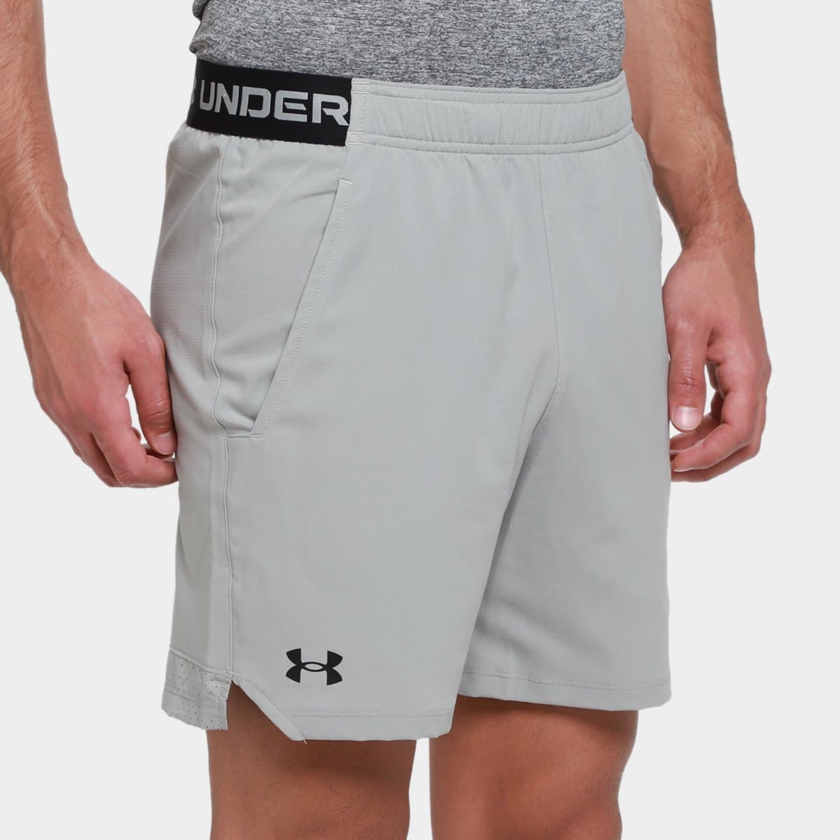 Bermuda Under Armour Vanish Woven 6 Masculina Cinza