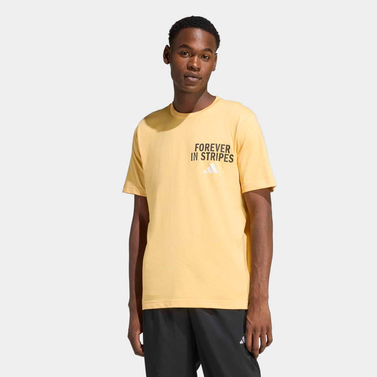 Camiseta Adidas Bold Masculina Laranja