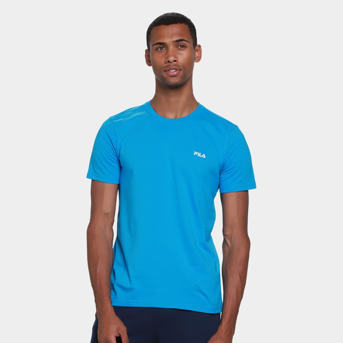 Camiseta Fila Classic Masculina Azul royal