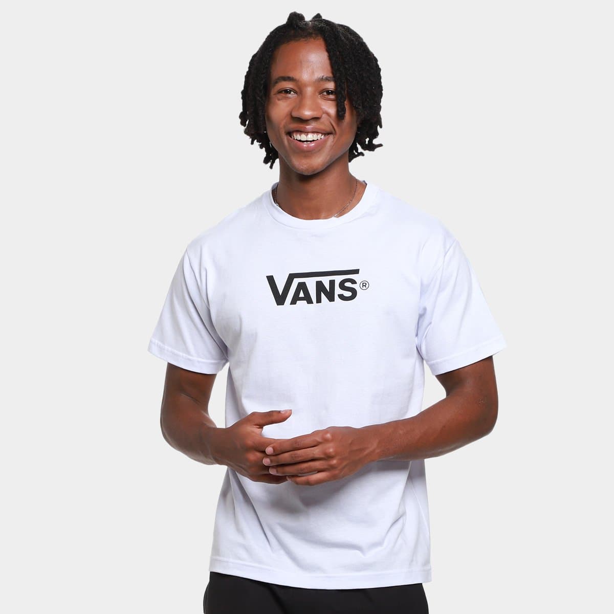 Camiseta Vans New Vans Classic Masculina Branco