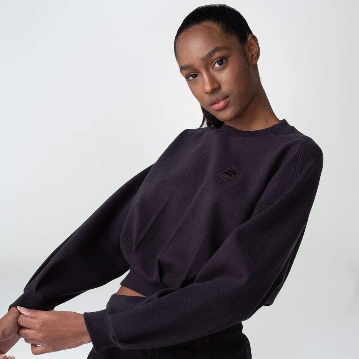 Casaco Fila Cropped Essential Iii Feminino Preto