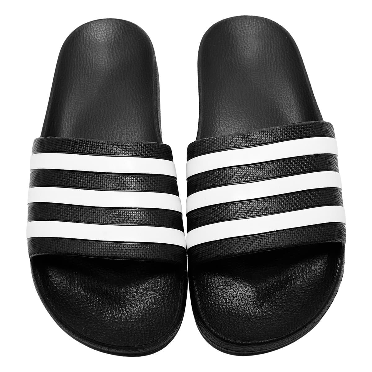 Chinelo Adidas Adilette Unissex Preto branco