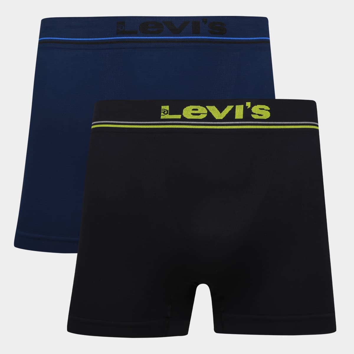 Kit Cueca Box Levis Seasonal Plain Masculina Preto azul