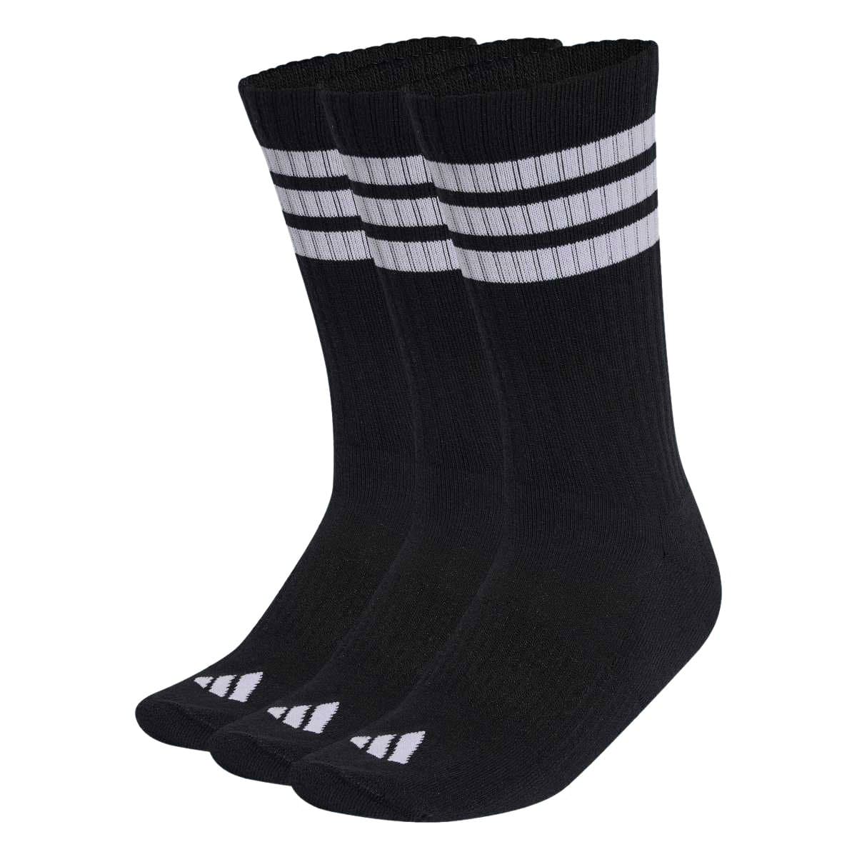 Kit Meia Adidas Sport 3 Pares Preto branco