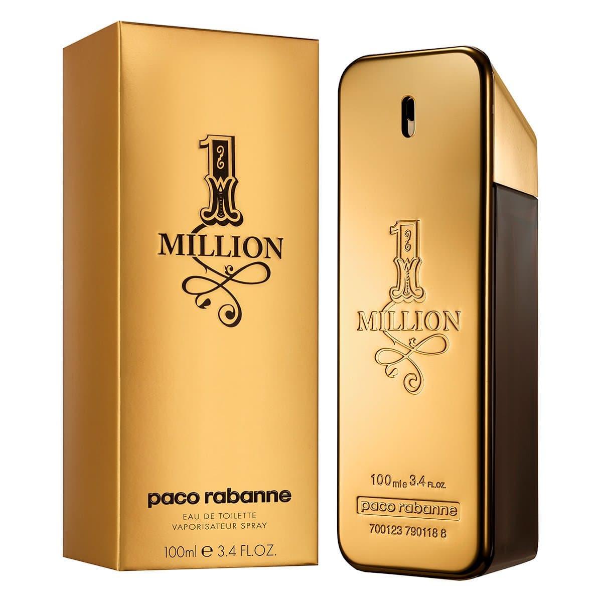 Perfume Masculino One Million Paco Rabanne Eau De Toilette 100ml
