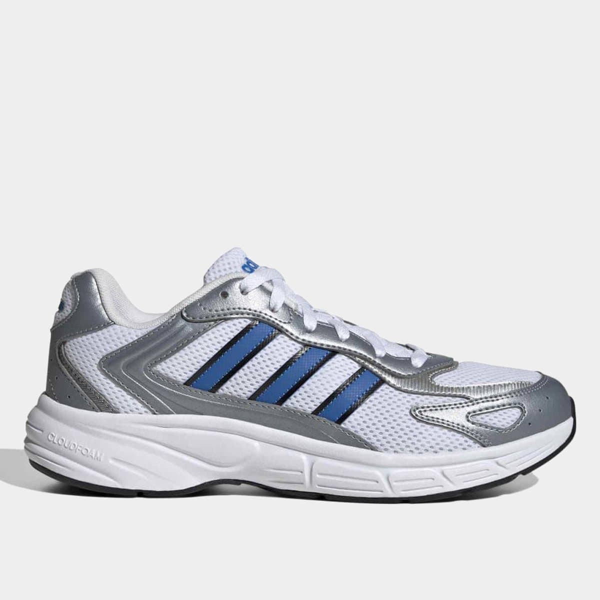 Tenis Adidas Eclyptix 2000 Masculino Branco azul royal
