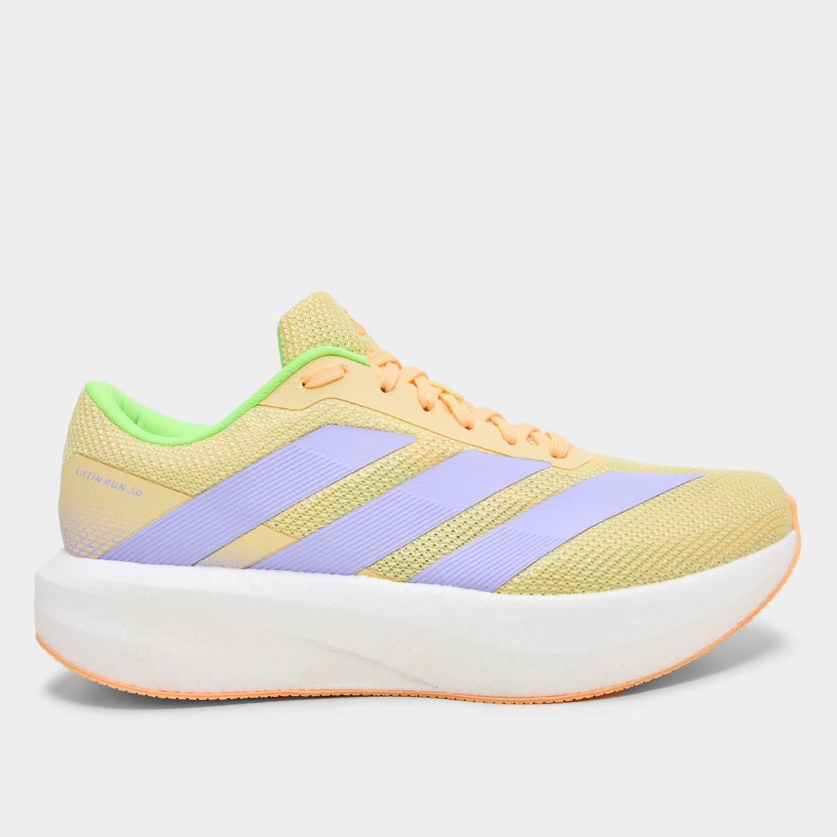 Tenis Adidas Latin Run 3 0 Amarelo roxo