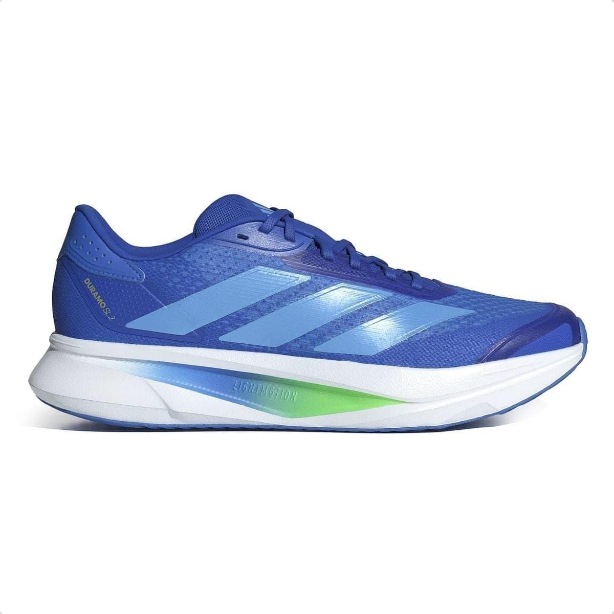 Tenis Adidas Masculino Duramo Sl2 Corrida Azul verde