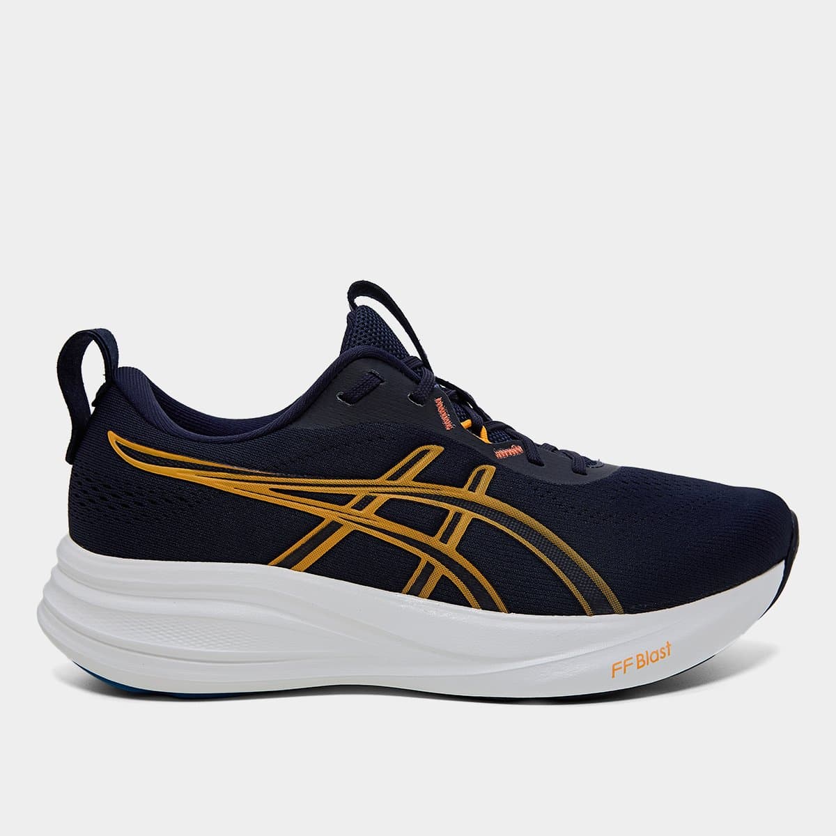 Tenis Asics Gelpulse 17 Se Masculino Azul laranja