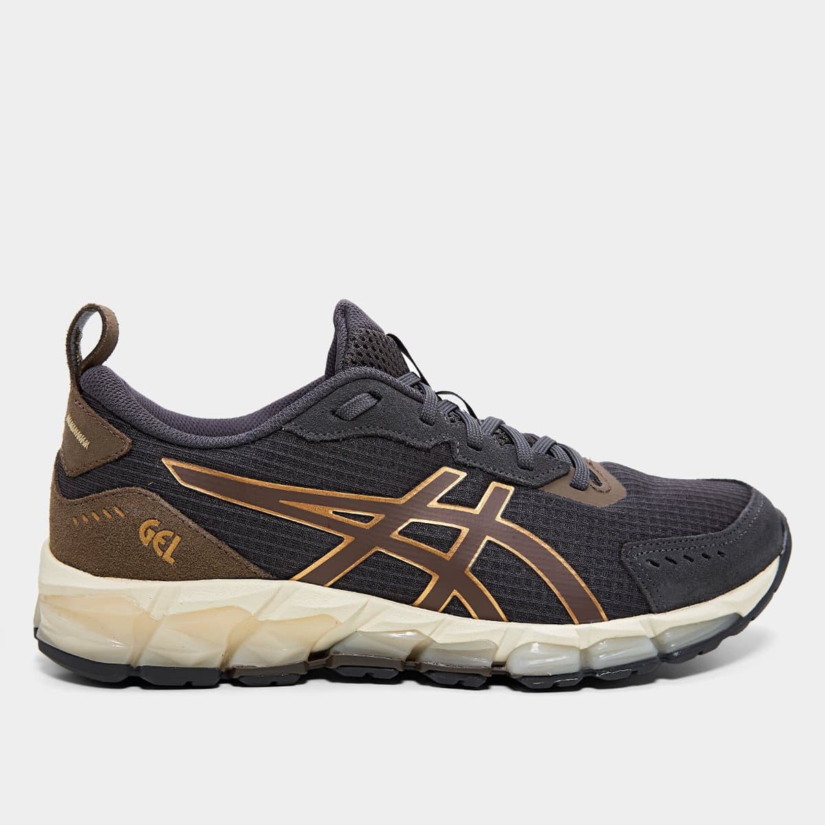 Tenis Asics Gelquantum 360 Ctw Masculino Cinza dourado