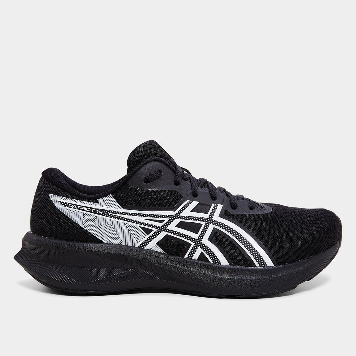 Tenis Asics Patriot 14 Masculino Preto