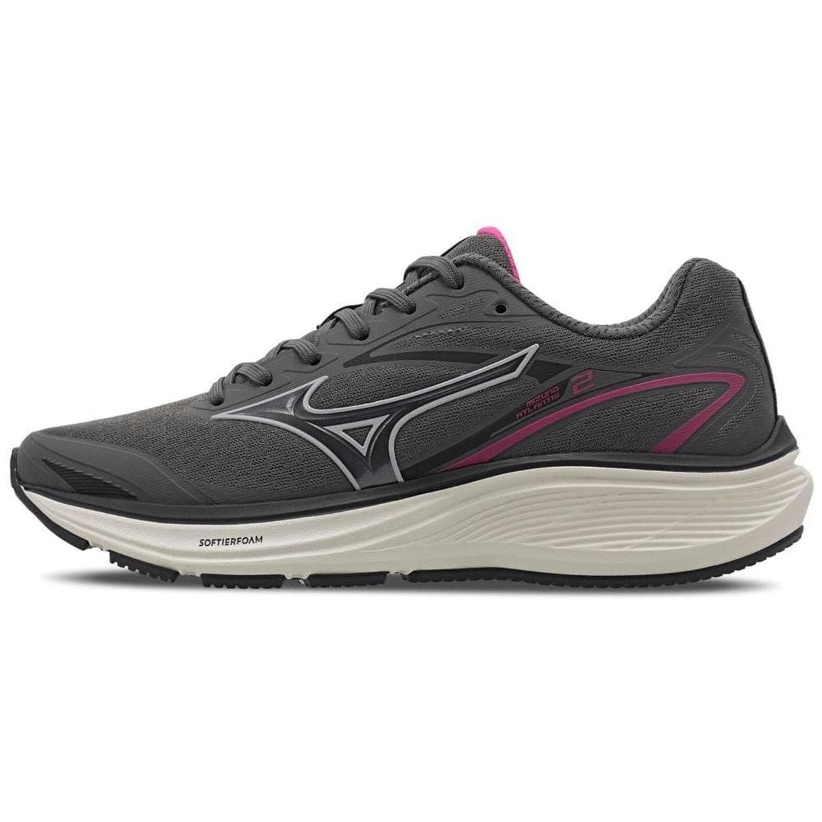 Tenis De Corrida Feminino Mizuno Atlantis 2 Cinza