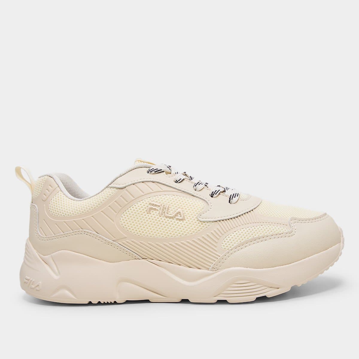 Tenis Fila Axion Feminino Bege