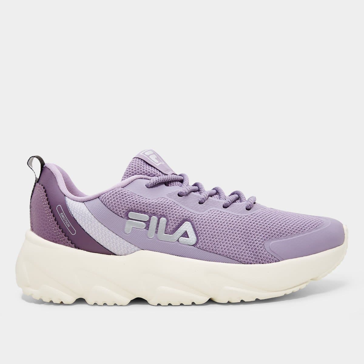 Tenis Fila Emotion Feminino Roxo prata