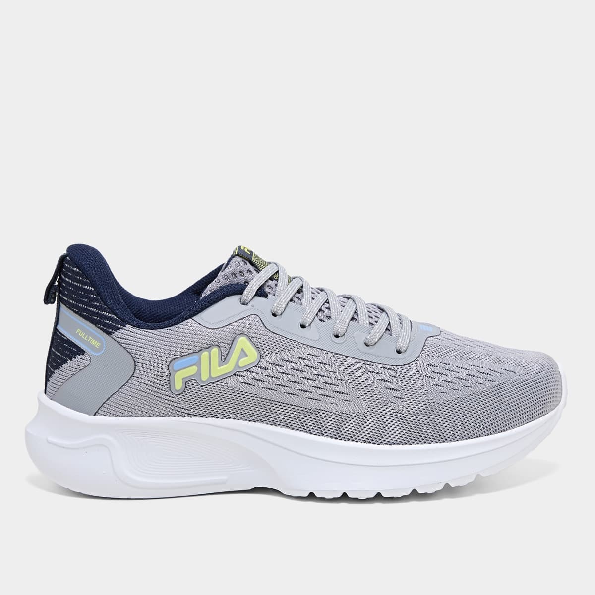 Tenis Fila Fulltime Feminino Cinza azul