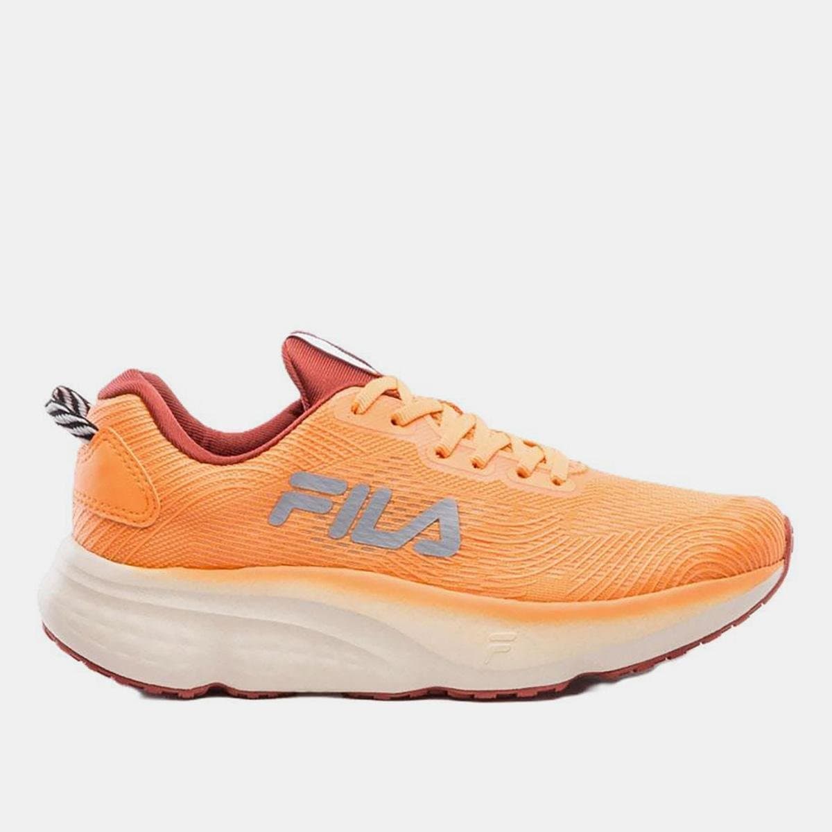 Tenis Fila Maxximus Feminino Laranja marrom