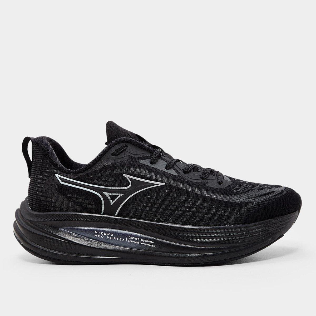 Tenis Mizuno Neo Vortex Masculino Preto chumbo