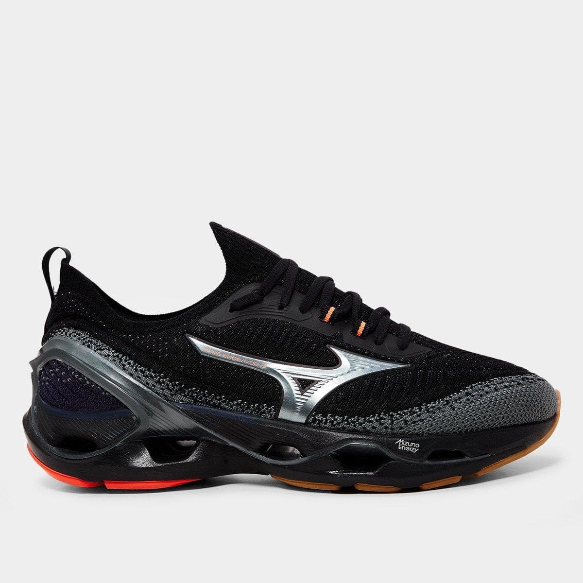 Tenis Mizuno Wave Endeavor 3 Masculino Preto