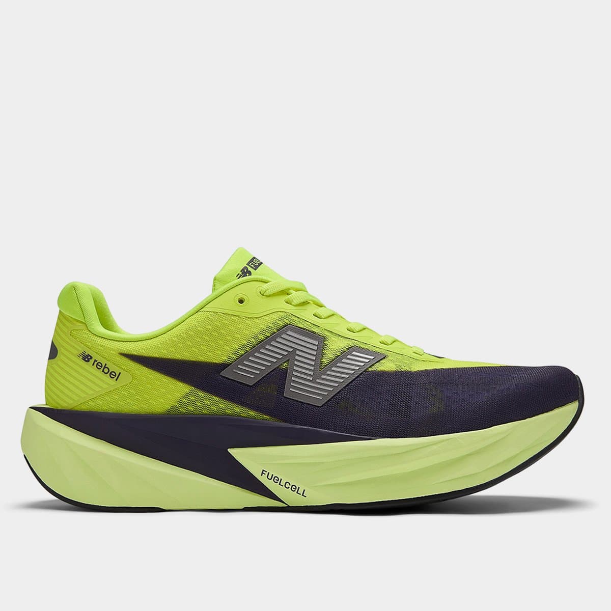 Tenis New Balance Fuelcell Rebel V5 Masculino Verde roxo