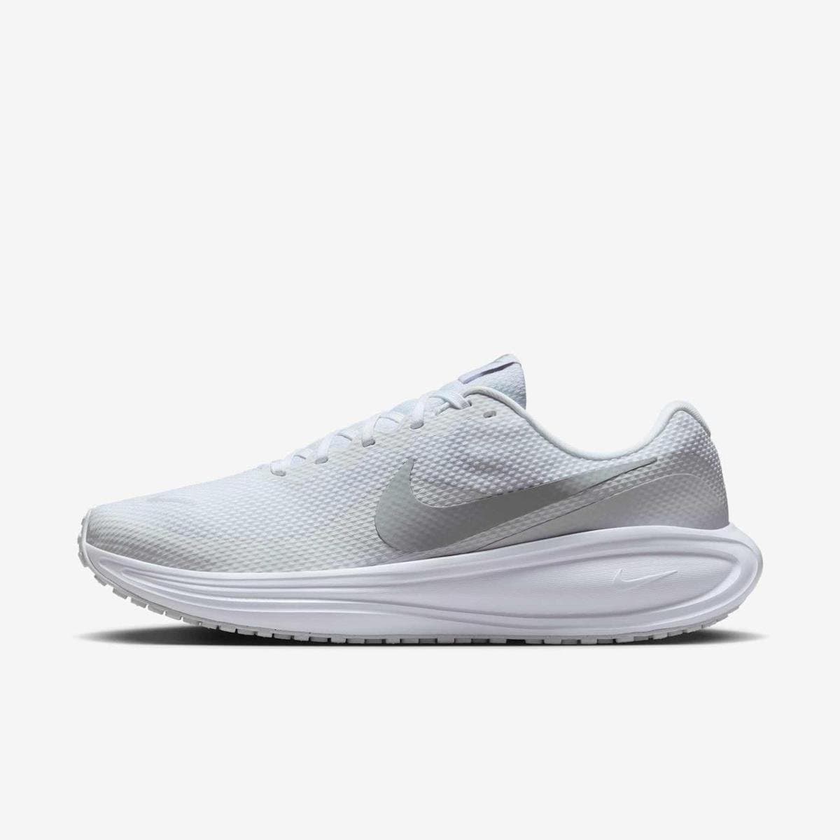Tenis Nike Revolution 8 Masculino Cinza branco