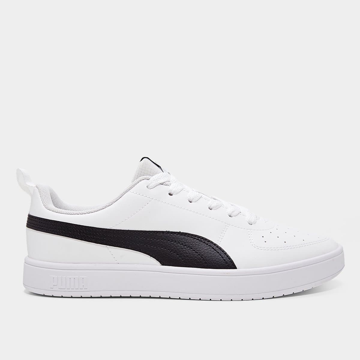 Tenis Puma Rickie Bdp Masculino Off white preto